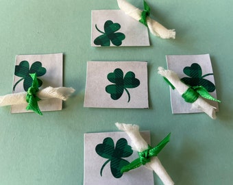 Miniature St Patrick’s Day Table Setting