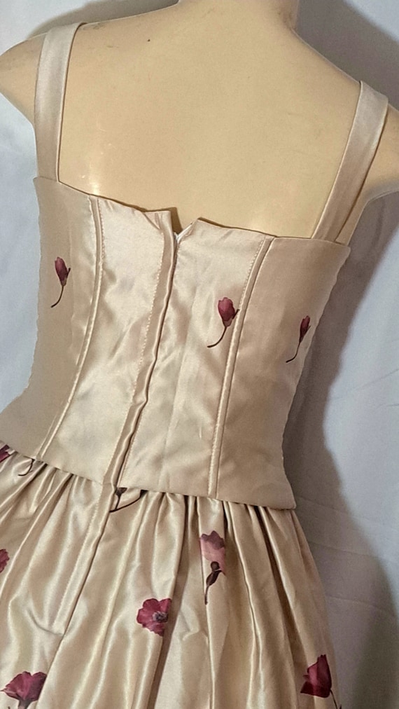 Vintage Scott McClintock Formal Gown Dress Champa… - image 9