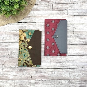 Credit Card Wallet, Credit Card Holder, Small Wallet, Credit Card Organizer, Credit Card Pockets, Fabric Wallet, Secure Credit Card Wallet