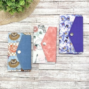 Credit Card Wallet, Credit Card Holder, Small Wallet, Credit Card Organizer, Credit Card Pockets, Fabric Wallet, Secure Credit Card Wallet