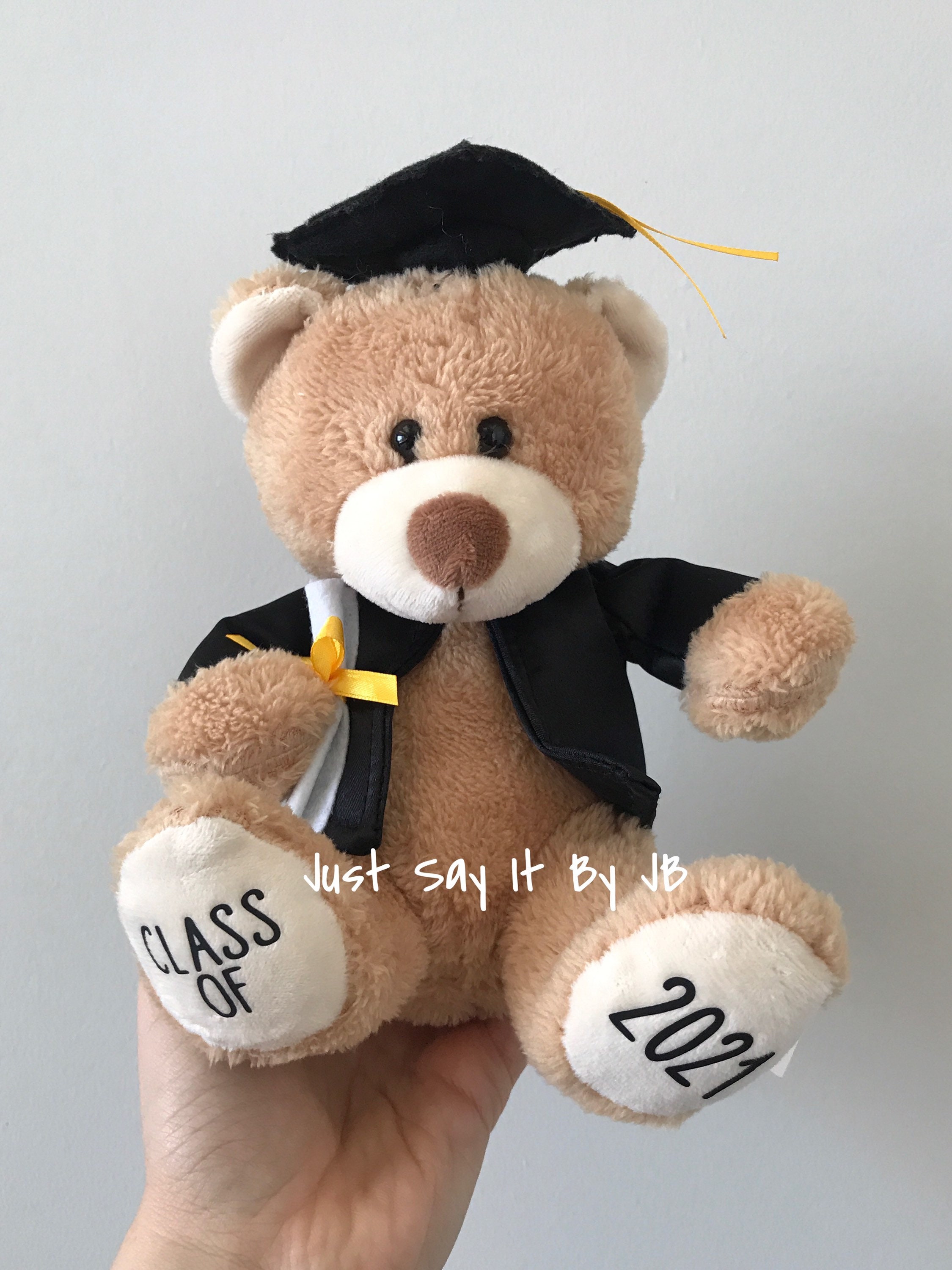 2021 graduation teddy bear