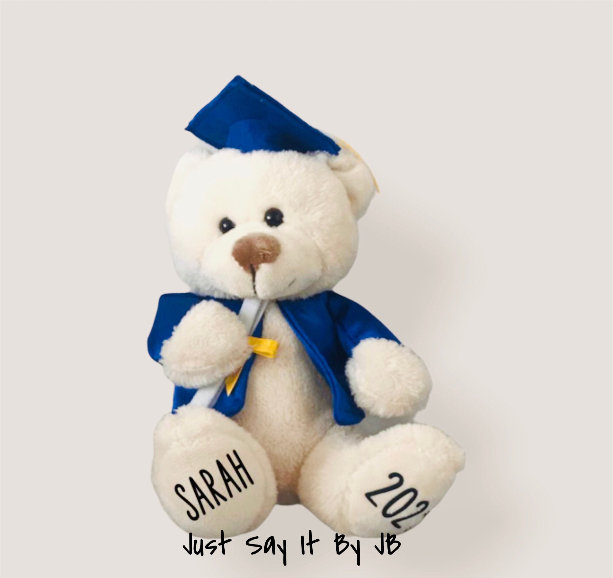 Graduation Teddy Bear 2021 Graduation Bear Seniors 2021 Etsy