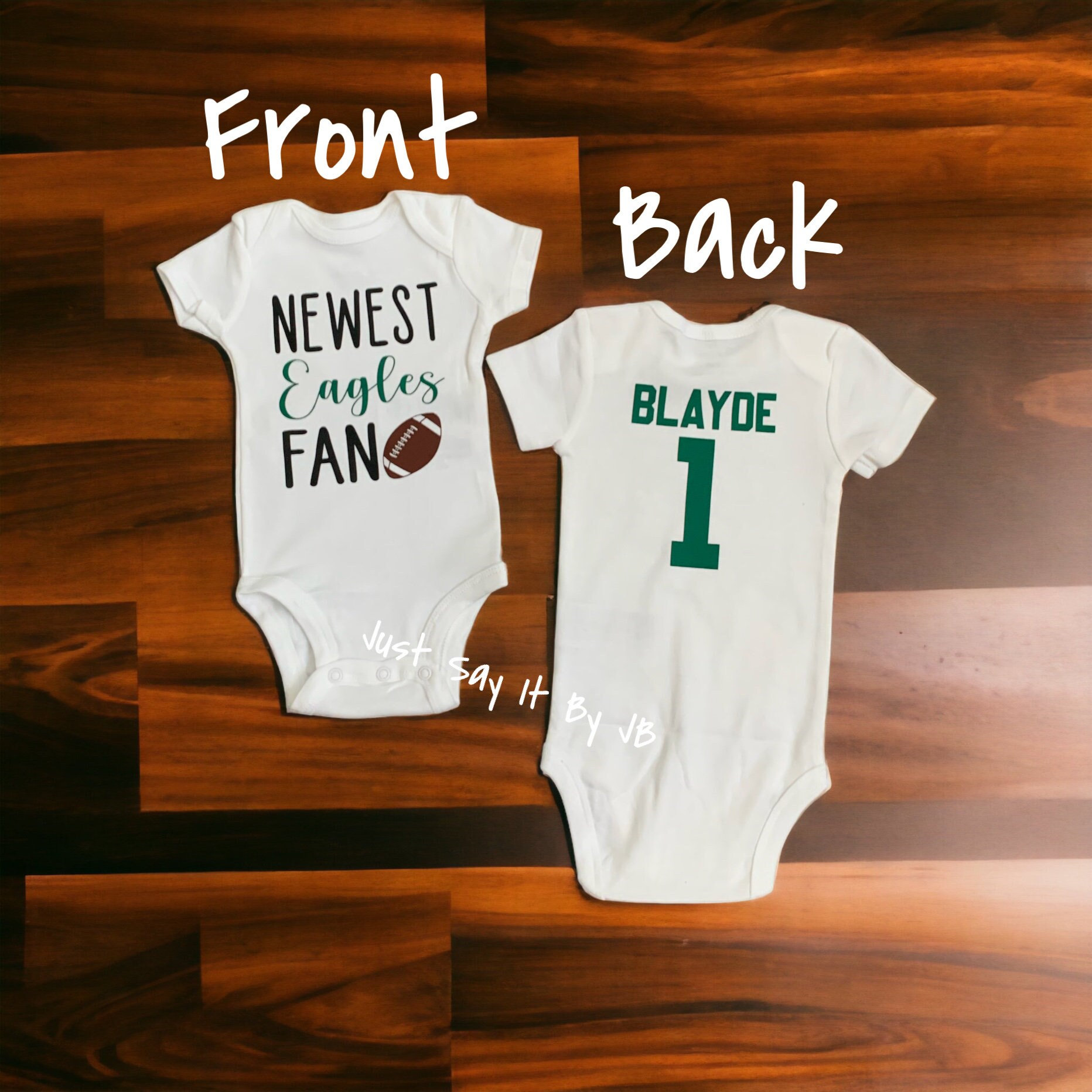 Custom Eagles Baby Etsy