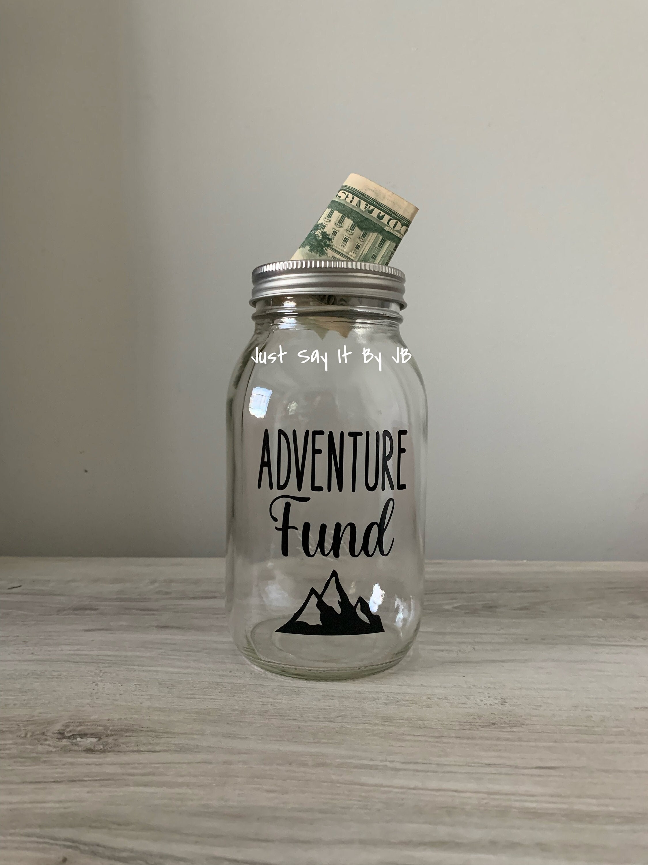 The Adventure Fund DIGITAL DOWNLOAD, cutting file, vinyl file (svg, dxf,  eps, png, jpg included)