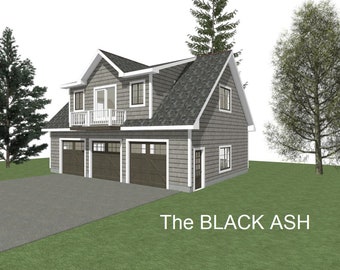 Garage Loft Plans Etsy