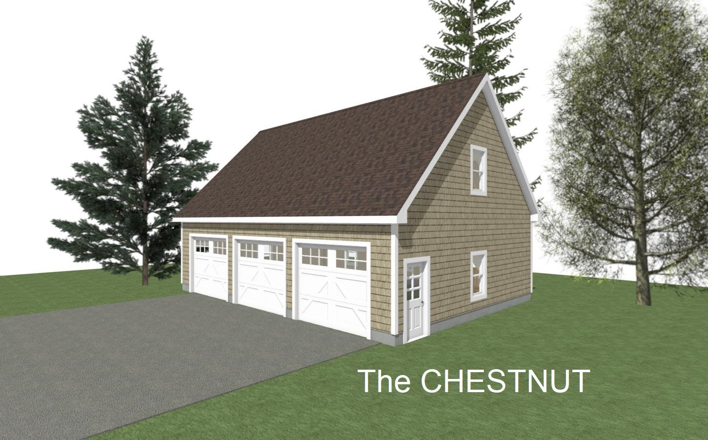 GARAGE PLANS 40 X 28 3 Car Garage Plans 10' Wall Etsy Canada