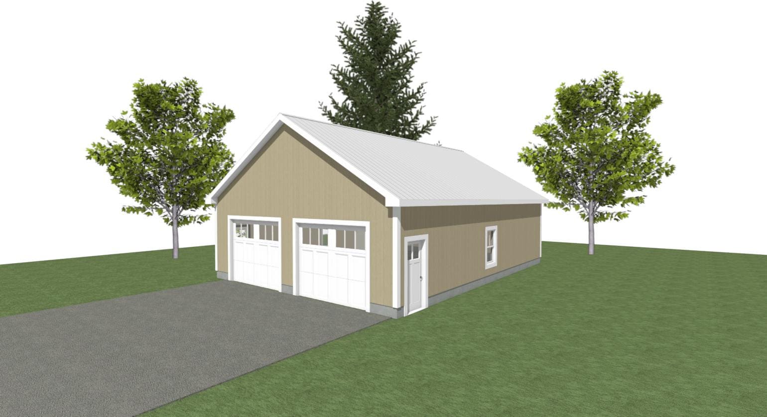 garage-plans-30-x-40-2-car-garage-plans-4-12-7-12-and-8-12-pitch-10