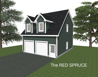 2 DR - Garage - Dormers