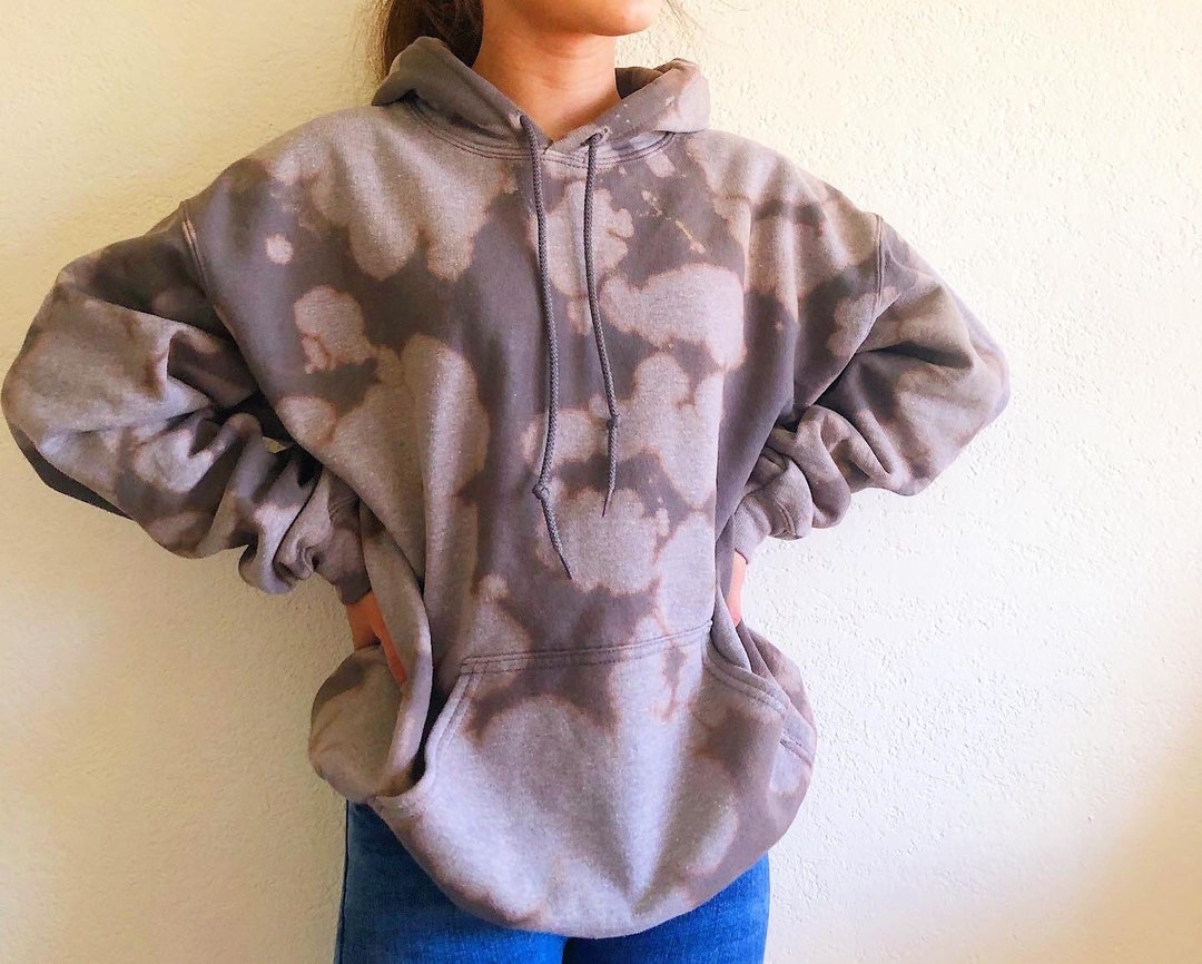 Bleach grey hoodie hotsell