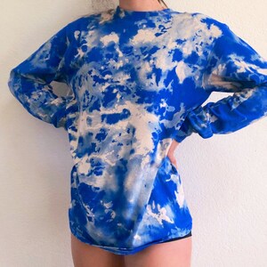 完売品Tie-Dye Bleach Hand Embroidery ブラック 完売品Tie-Dye Bleach Hand Embroidery ブラック