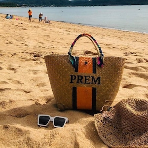 MULTIPLE size  Luxury Gifts, Personalized gifts, Bridesmaids tote,  Large beach bag, Bridesmaids tote, Woven Bag, Monogram beach bag, Hawaii