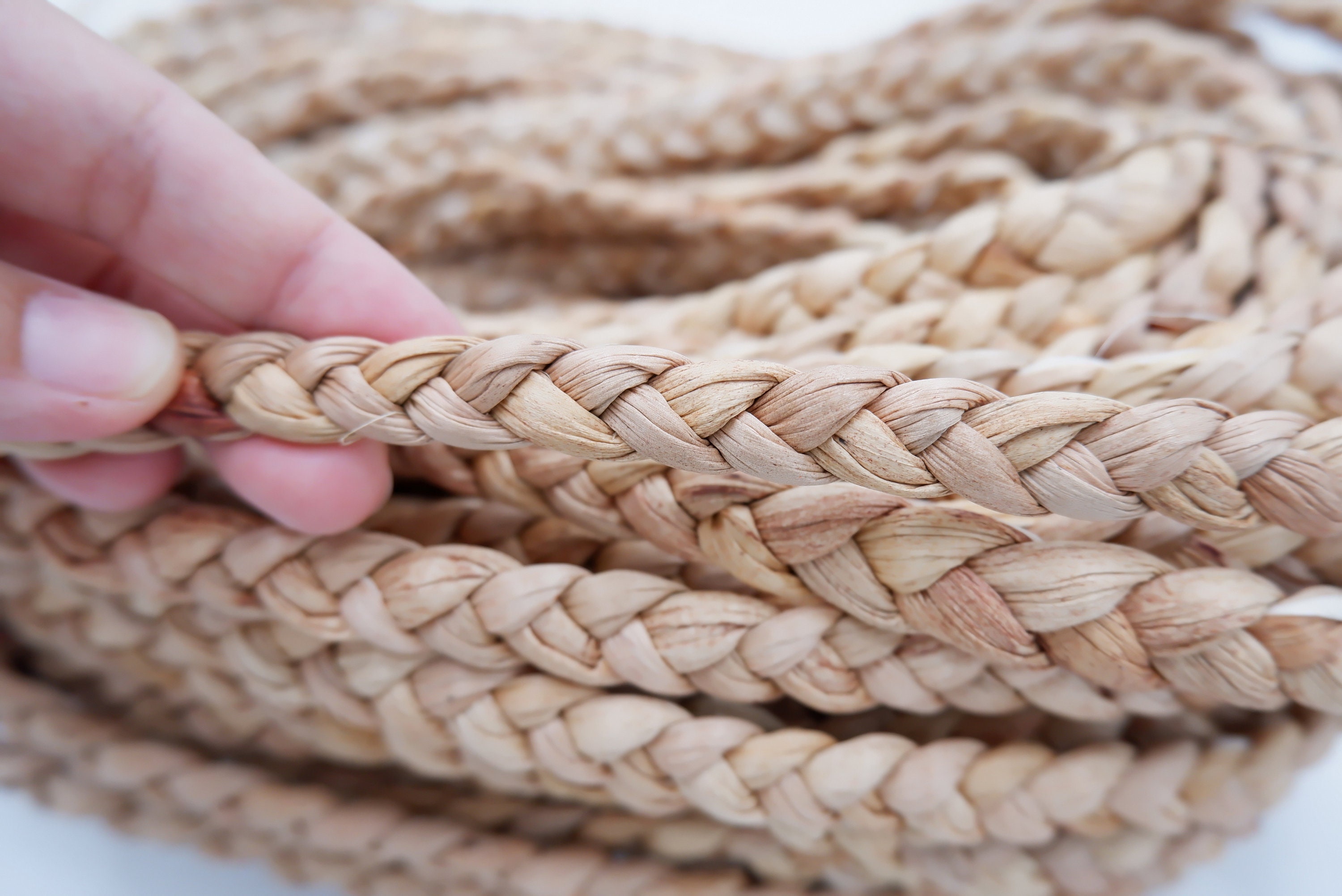 12mm Length 50meter Water Hyacinth Rope, Natural Water Hyacinth Rope