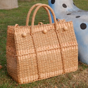 vintage Bags for Women, Vintage wicker Bag,  Straw Bag, Beach Bag, Straw Tote Bag, Tote bag For Summer