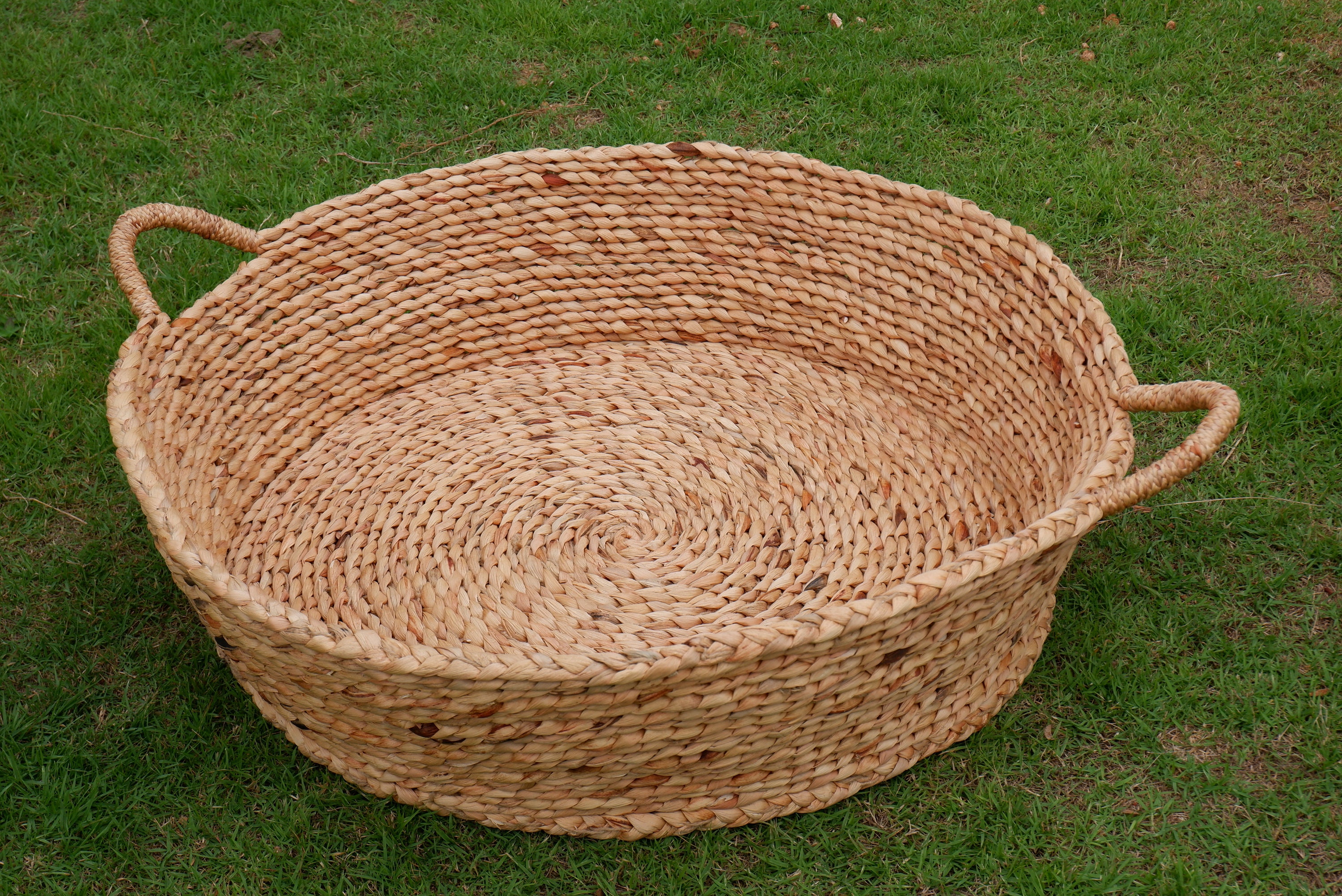 Extra Large Storage Basket, Extra Large Hand Woven, Water Hyacinth