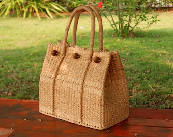 vintage Bags for Women, Vintage wicker Bag,  Straw Bag, Beach Bag, Straw Tote Bag, Tote bag for Summer