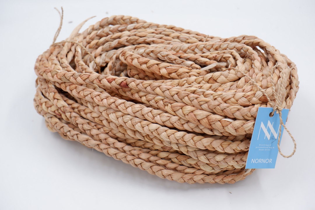 12mm Length 50meter Water Hyacinth Rope, Natural Water Hyacinth Rope