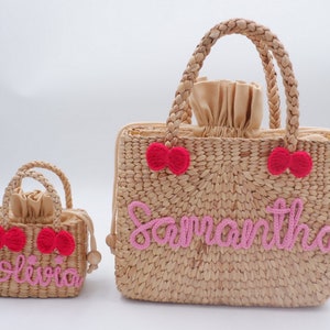 Strap) Mommy and me bags, Mother and Daughter Matching Bags With Strap removable, Crossbody Bags, Personalized Mother Daughter Gift