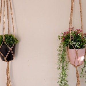 Waterhyacinth Plant Hanger, Artificial Plant Hanger, Hanging Planter Indoor, Plant Lovers Gifts, wall Hanging plant holder