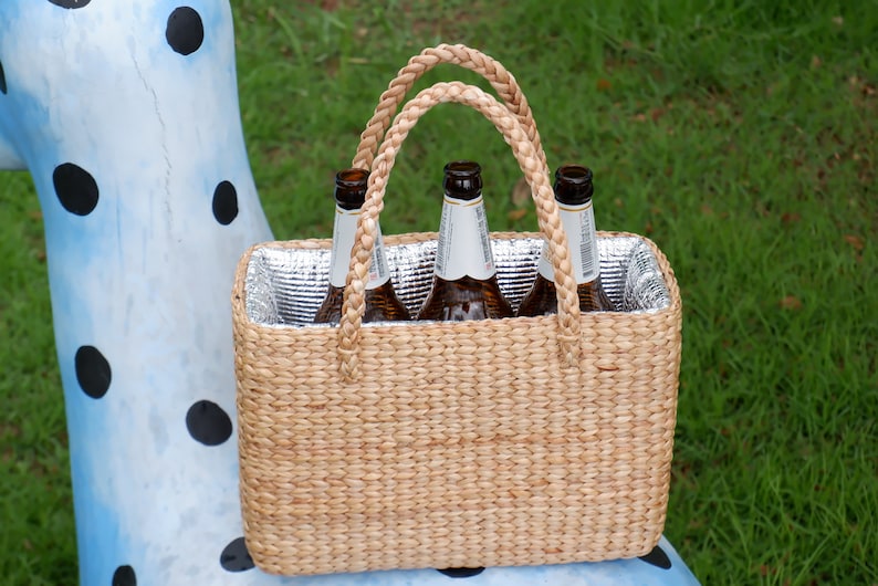 Insulated Wine Tote 3 Bottle Wine Carrier Insulated Etsy