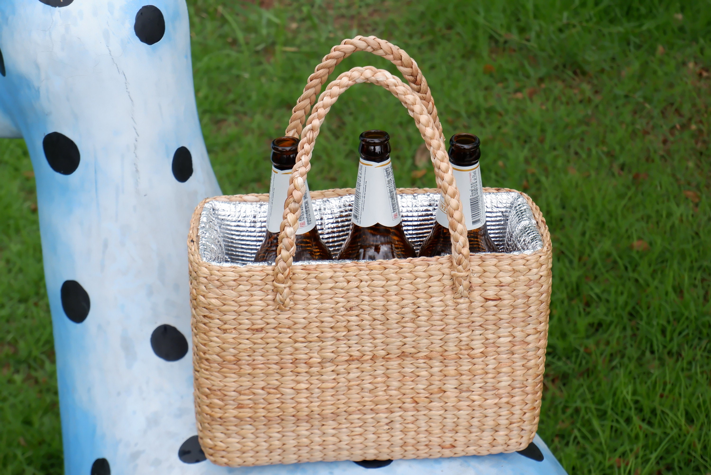 Insulated Wine Tote 3 Bottle Wine Carrier Insulated Etsy