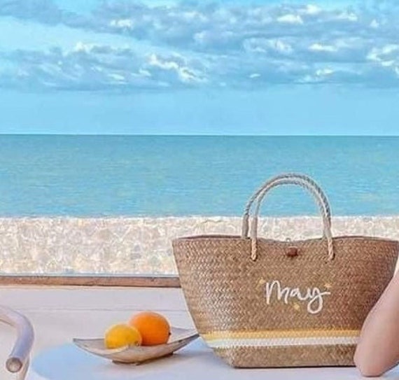 Large Beach Bag Luxury Beach Bag Personalized Gifts Etsy Canada