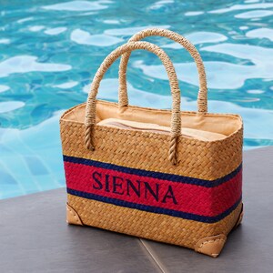 sac à main fille monogrammé, sac enfant en paille personnalisé, cadeau de fille d'or, sac pour enfant, sac fille, mini sac à main pour fille, sac à main pour fille