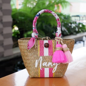 Monogramm Kinder Geldbörse, Kinder Tasche, personalisierte Stroh Tasche, Mädchen Geldbörse, Tasche für Mädchen, Tasche Mädchen, Mädchen Mini Geldbörse