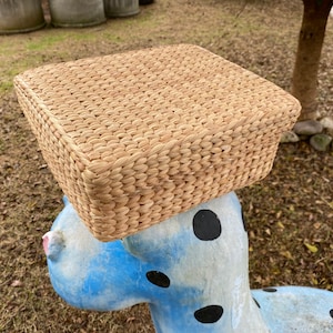 Custom Size Basket, customize hamper basket with lid, Basket for shelf, Storage Baskets with lids