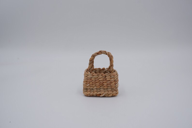 bag for dolls, Doll purses, doll accessories, Miniature Totes bags Dollhouse Handbag zdjęcie 9