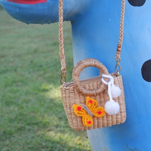 Little Girl Purse, Kids Purse, Crossbody Bag, Holiday Gift, Kids Gift, Party Favor bag, Personalized Gift
