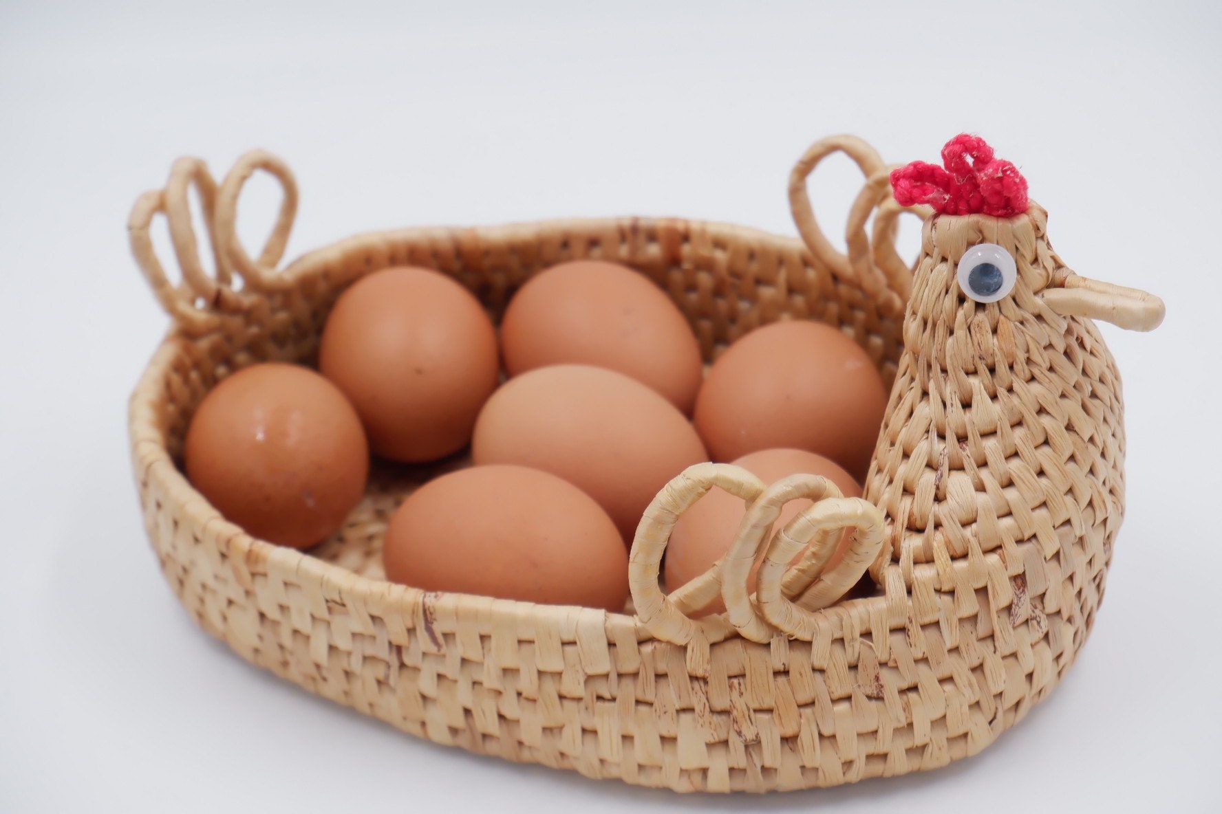 CestOvO – Cestino Porta Uova In Legno Naturale Modulare, Impilabile Per 12 Uova, Kit Da Montare Ad Incastro, Made In Italy