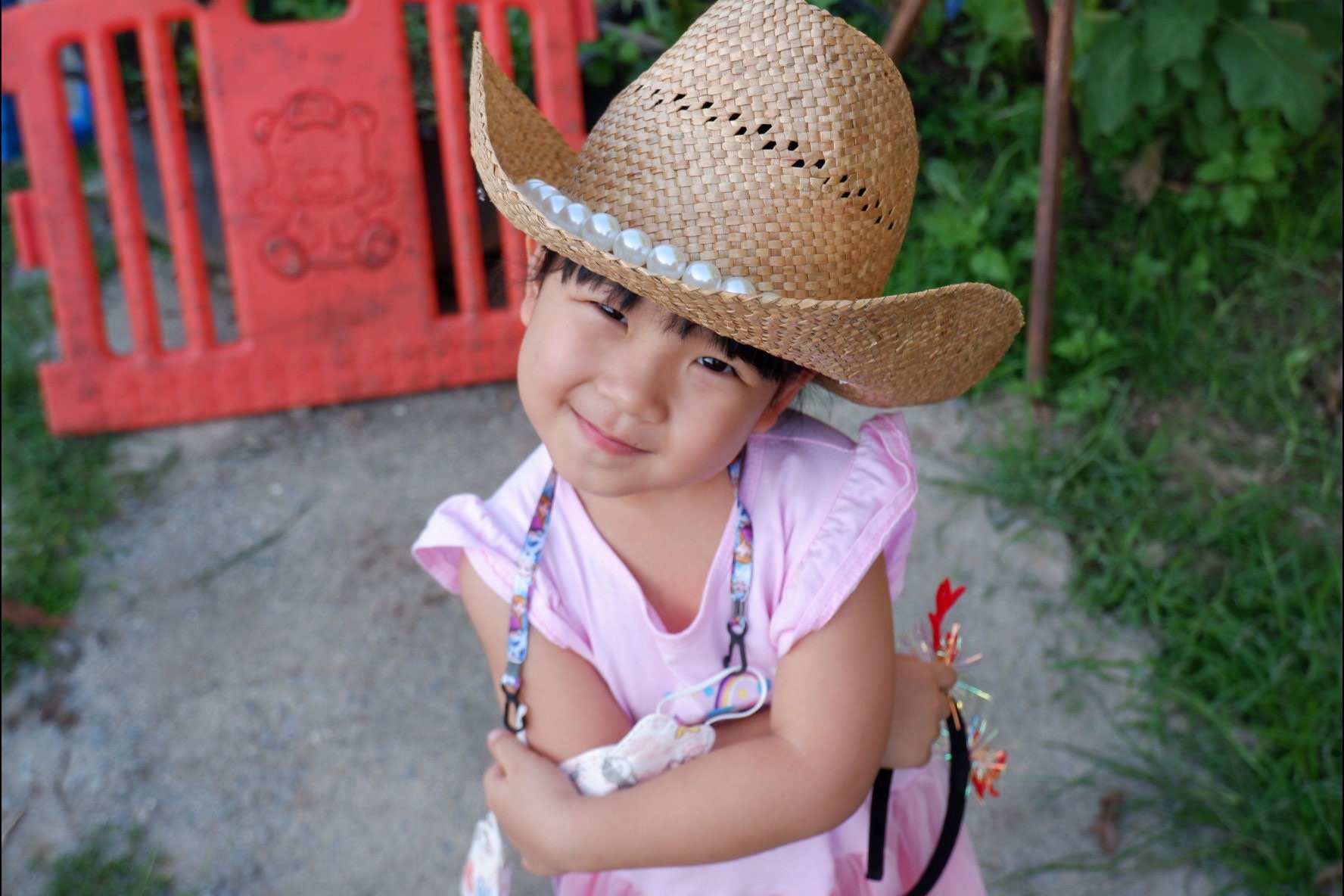 Cowgirl Cowboy Hat With Pearl Cowgirl 