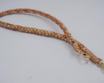 Woven Water Hyacinth Bag Strap: 12mm Removable Crossbody Purse Strap