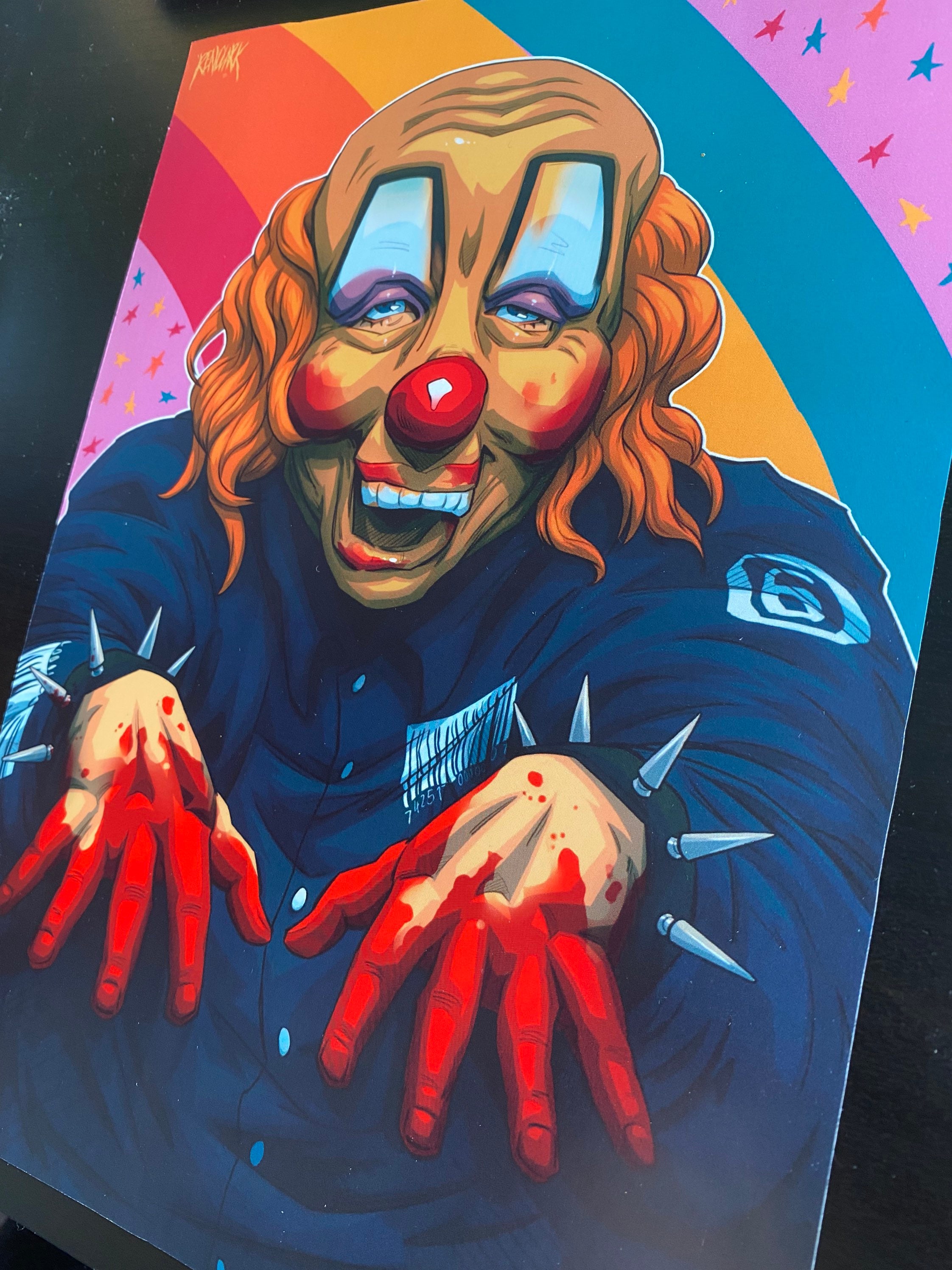 Slipknot Clown A4 Print - Etsy