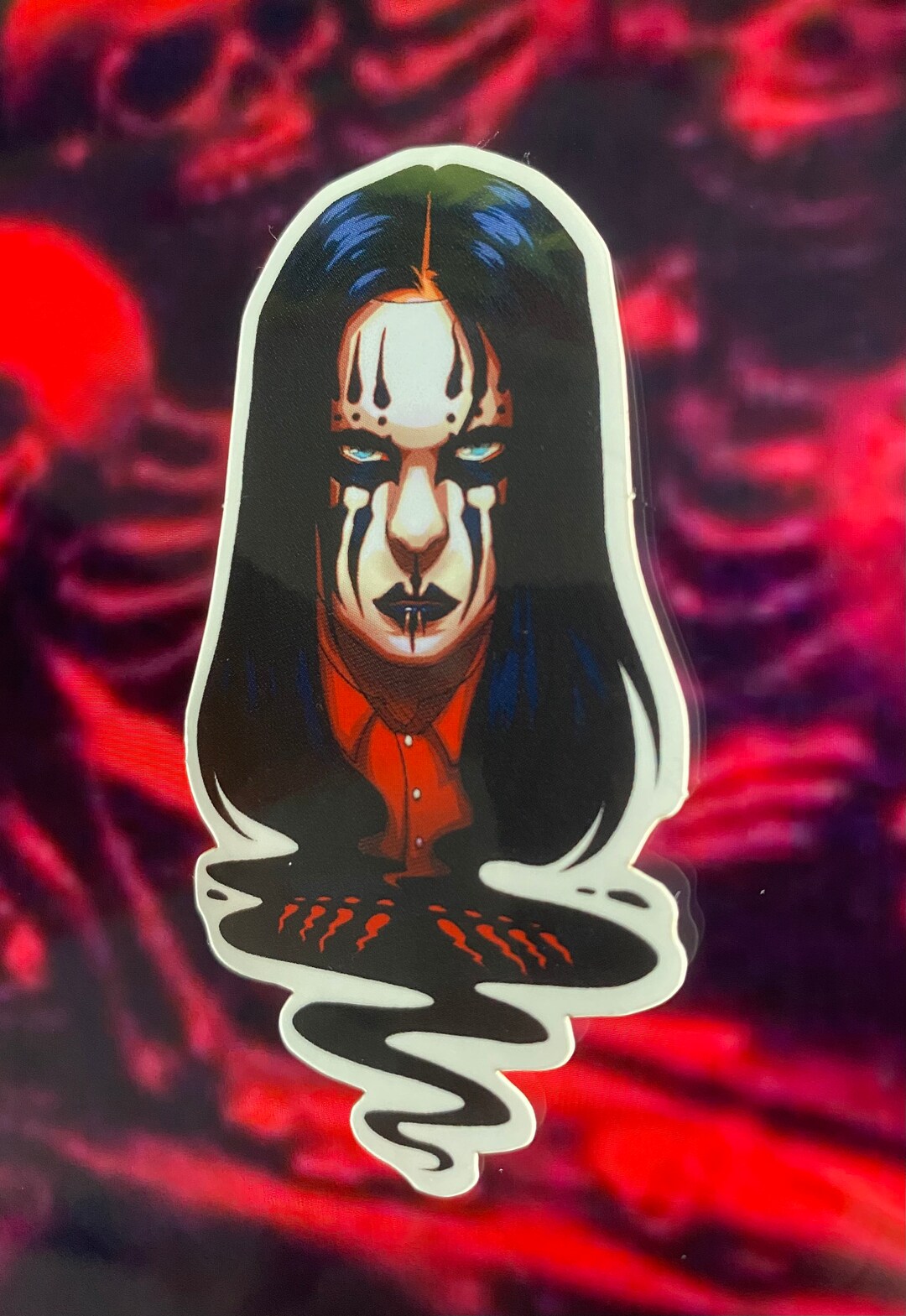 Joey Jordison Sticker (V SMALL, REDUCED PRICE) - Etsy