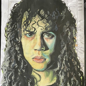 Kirk Hammett ORIGINAL painting