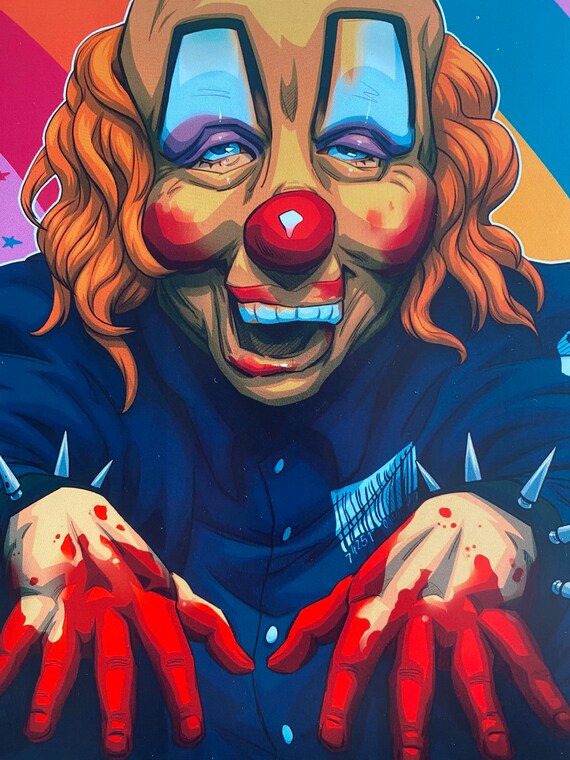 Slipknot Clown A4 Print - Etsy