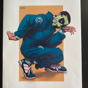 Sid Wilson a4 print