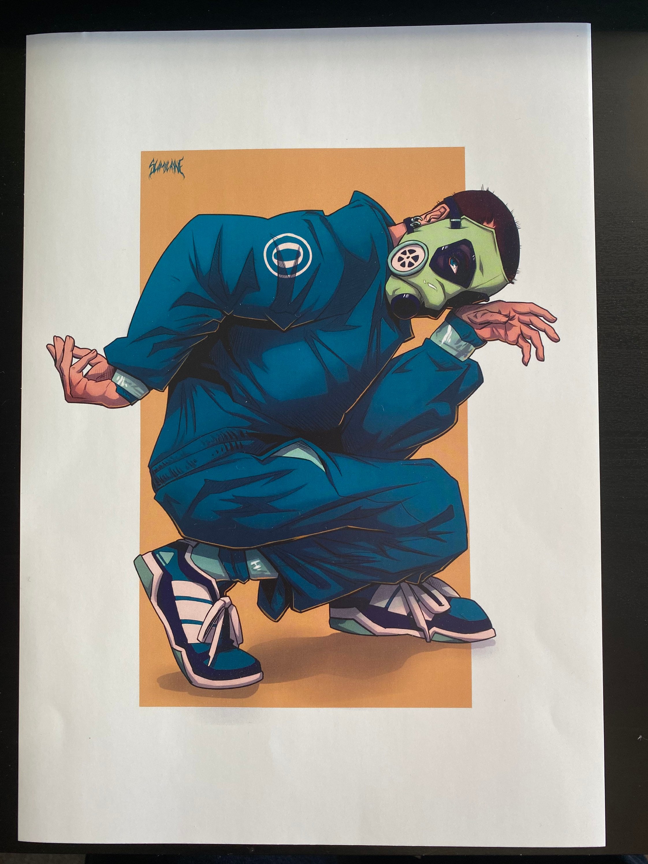 Sid Wilson A4 Print - Etsy