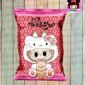 10 chip bag labubu san Valentín power point descarga inmediata