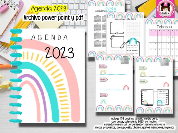 Agenda 2025 Dia Por Pagina Agenda 2025 Minimal A5 Semana Vista - Planificador Anual 2025 Español Con Espiral Agenda Escolar