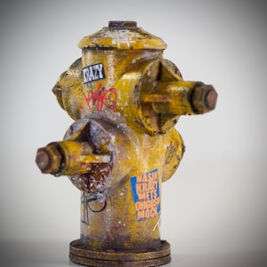 1:12 Scales LA Style Fire Hydrant