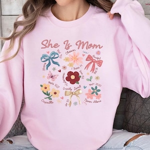 She is Mom Sweatshirt, Christian Mom Sweatshirt, She is Mom Hoodie, Mom Bible Verse, Mother&#39;s Day Gift Sweater, Religious Gift Hoodie, G21