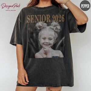 Comfort Colors  Senior 2026 Graduation Shirt: Class of 2026 Photo Tee, M492