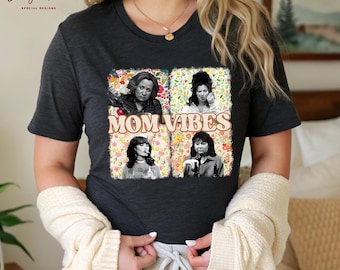 90’s Mom Vibes Shirt, Funny Mom Shirt, Mom Life Shirt, Trendy Funny Mom T-Shirt, Retro Mother Shirts, Mother's Day Gift, Cool Mom Gifts, G32