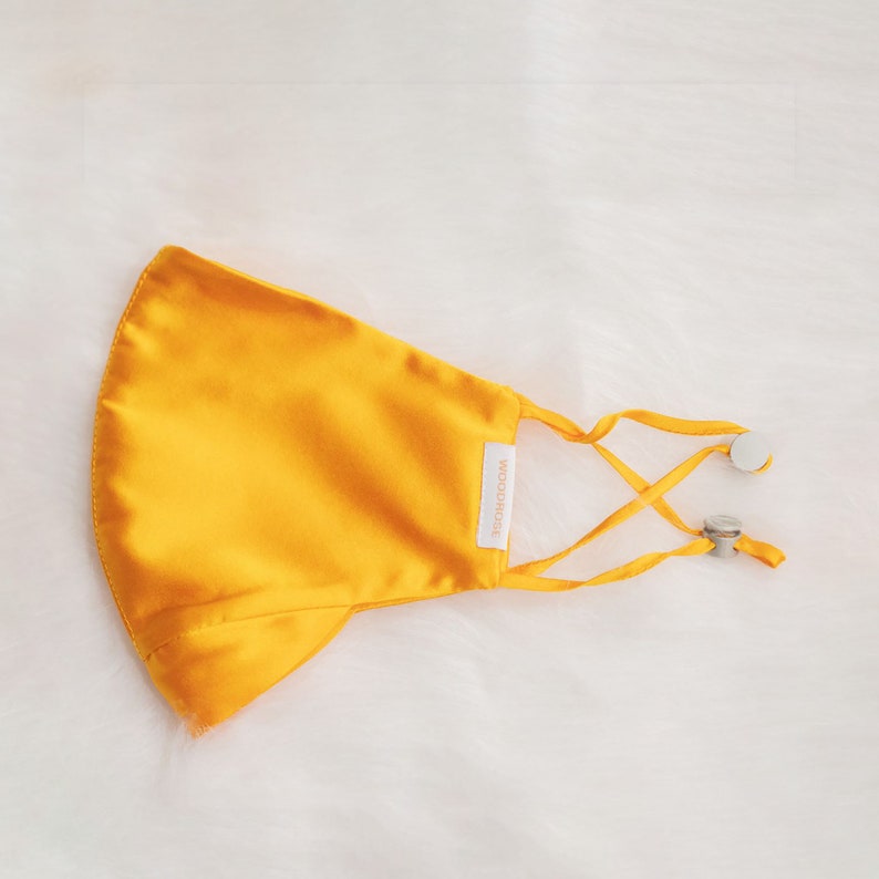 Best Mulberry Silk Face Mask With Nose Wire and Adjustable Ear Etsy
