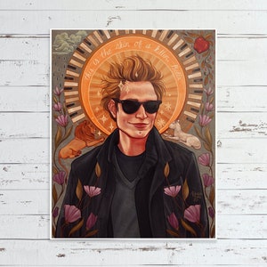 Edward Cullen Skin of a Killer Twilight Art Print