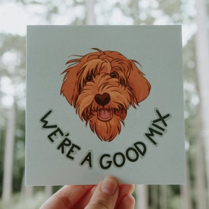 Goldendoodle Love Grußkarte