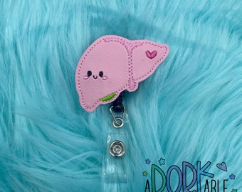 Kawaii Liver Badge Reel