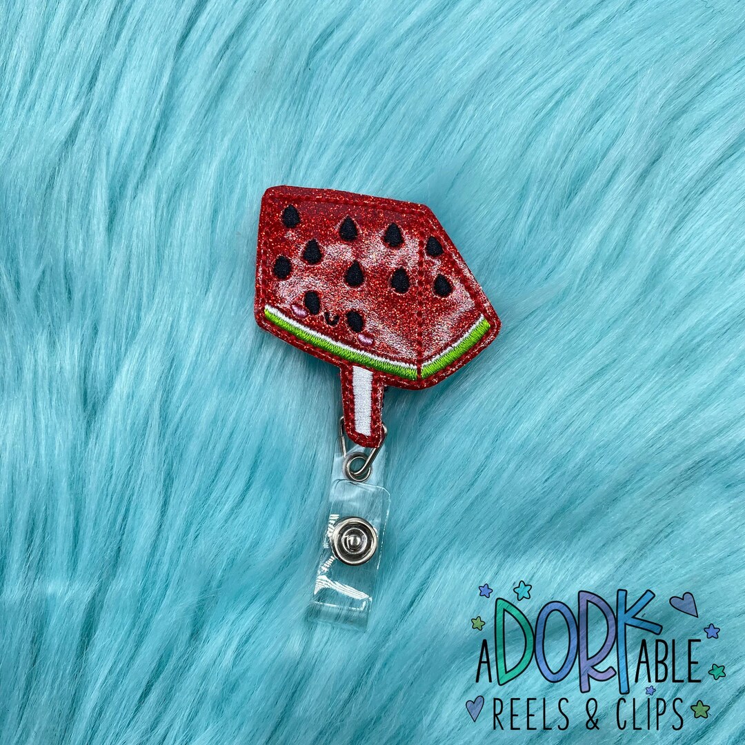 Rebanadita Paleta De Sandia Badge Reel Etsy
